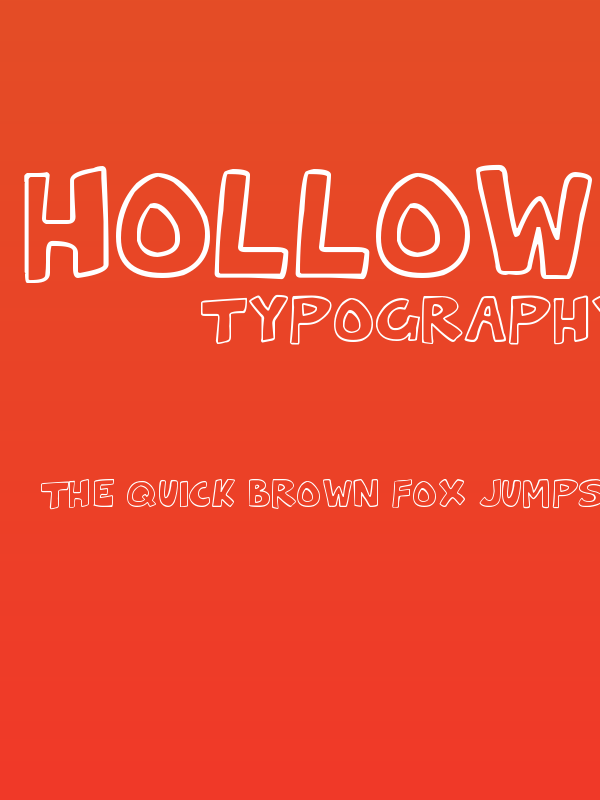 Hollow Cartoonlings Poster