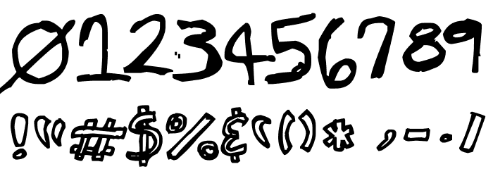 Hollow Hills Font OTHER CHARS