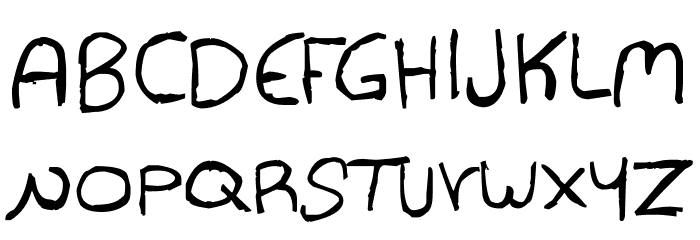 Hollow Hills Font UPPERCASE