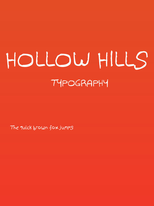 Hollow Hills Poster