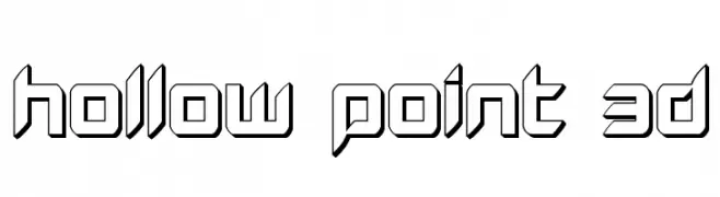 Hollow Point 3D 