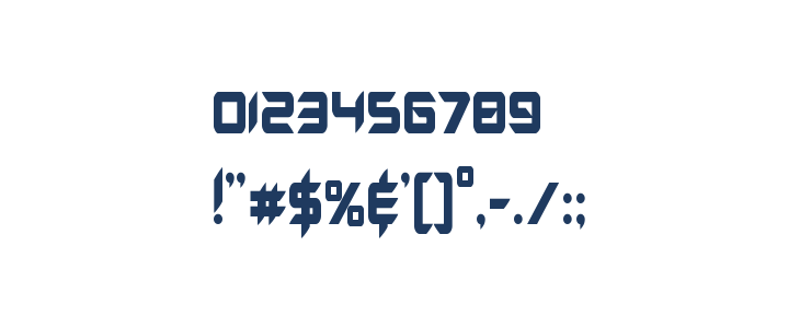 Hollow Point Condensed Other Characters