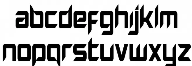 Hollow Point Condensed Fuentes MAYÚSCULAS
