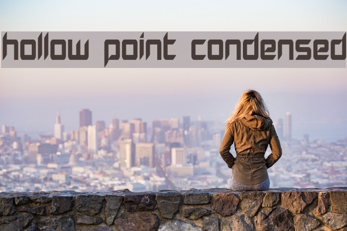 Hollow Point Condensed Example 2