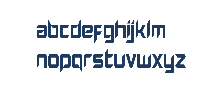 Hollow Point Condensed Lowercase