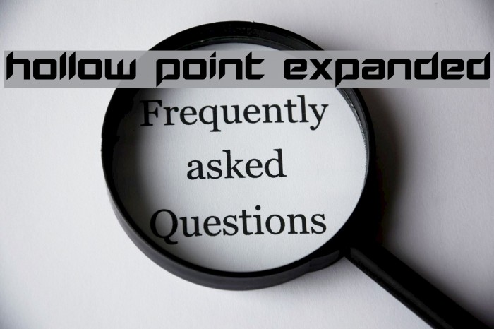 Hollow Point Expanded Example 2