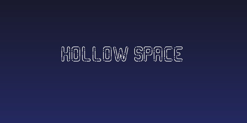 Hollow Space Social Header