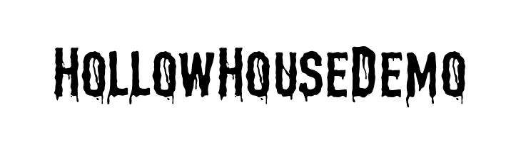 HollowHouseDemo  नि: शुल्क फ़ॉन्ट्स डाउनलोड