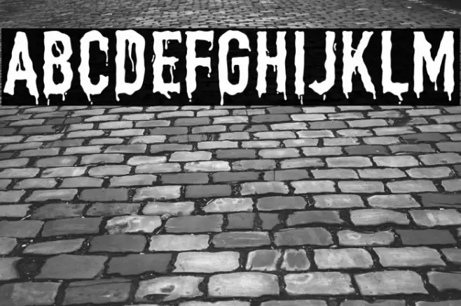 HollowHouseDemo Font examples