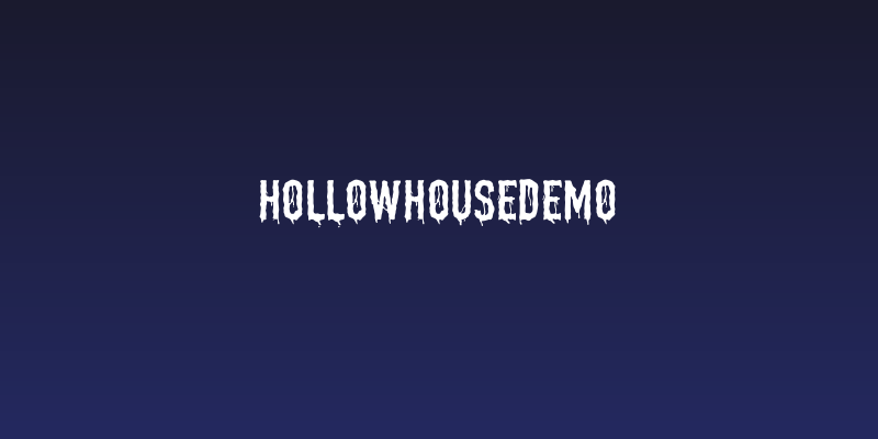 HollowHouseDemo Social Header