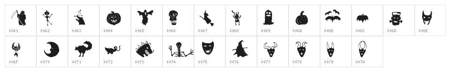 HollowWeenie Bats Character Map