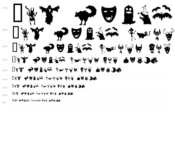 HollowWeenie Bats Waterfall