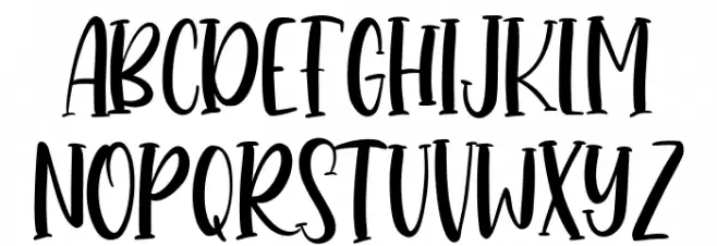 Hollowcoves Free Regular Font OTHER CHARS