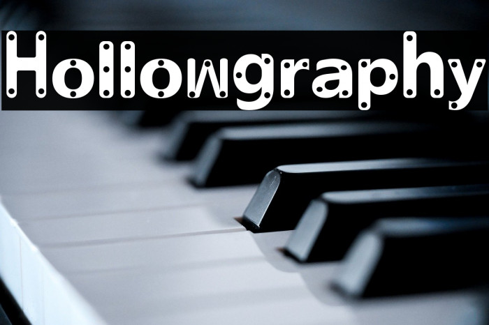 Hollowgraphy Example 2