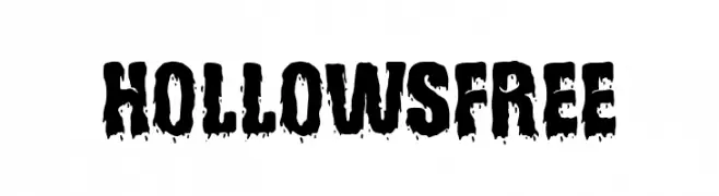 Hollows Free  नि: शुल्क फ़ॉन्ट्स डाउनलोड