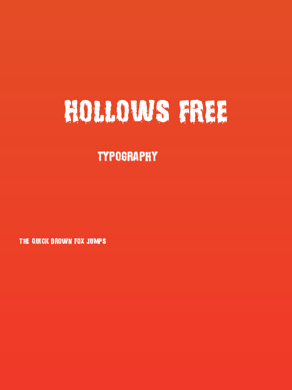 Hollows Free Poster