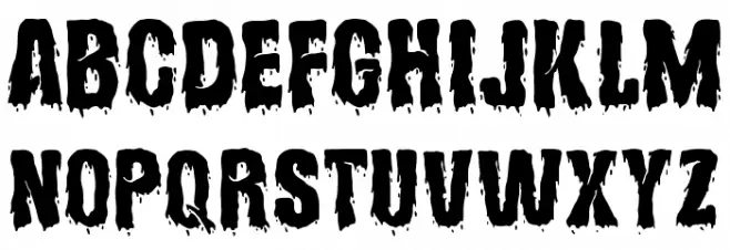 Hollows Free 字体 小写