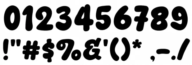 Holly Berry Pop Font OTHER CHARS