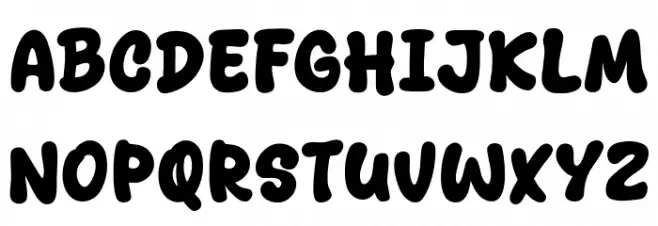 Holly Berry Pop Font LOWERCASE