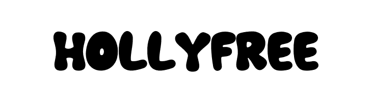 Holly Free Caratteri