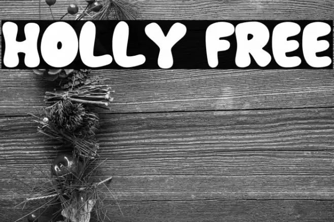 Holly Free Caratteri examples