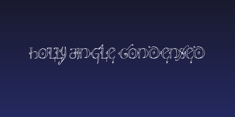 Holly Jingle Condensed Social Header