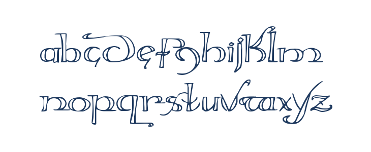 Holly Jingle Expanded Lowercase