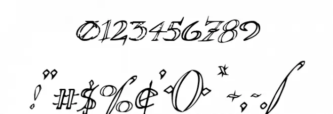 Holly Jingle Italic Font OTHER CHARS