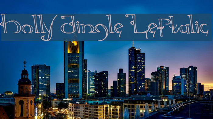 Holly Jingle Leftalic Example 2