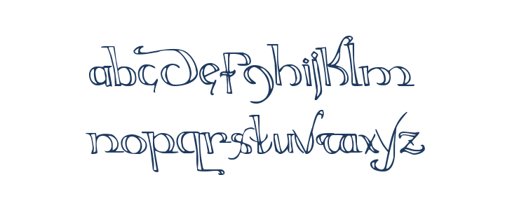 Holly Jingle Leftalic Lowercase