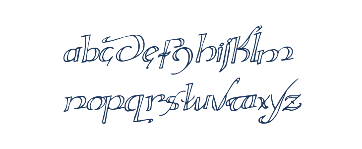 Holly Jingle Rotalic Lowercase