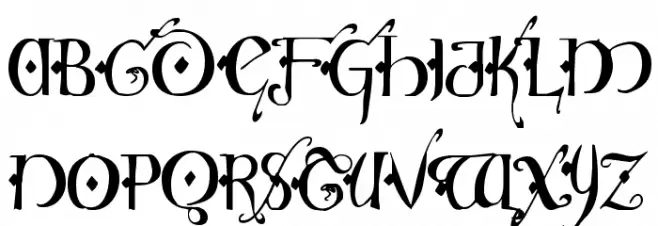 Holly Jingle Solid Condensed Schriftart Groß