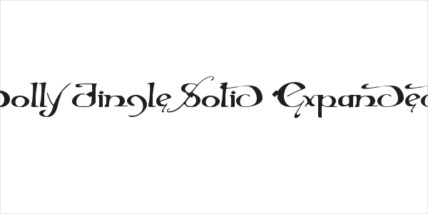 Holly Jingle Solid Expanded Logo