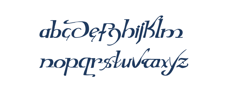 Holly Jingle Solid Italic Lowercase