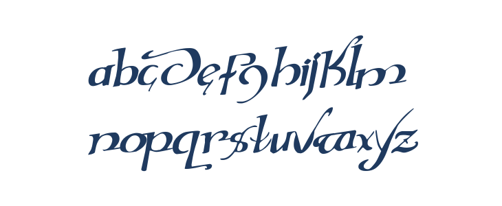 Holly Jingle Solid Rotalic Lowercase