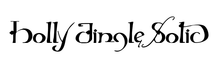 Holly Jingle Solid  नि: शुल्क फ़ॉन्ट्स डाउनलोड