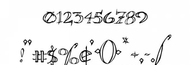 Holly Jingle Font OTHER CHARS