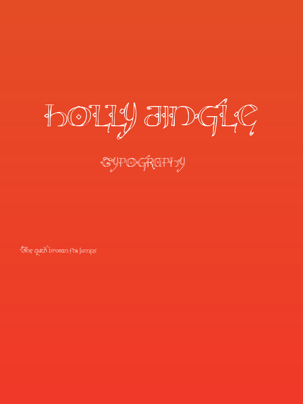 Holly Jingle Poster