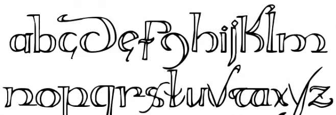 Holly Jingle Font LOWERCASE