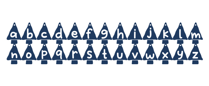 Holly Jolly Christmas Lowercase