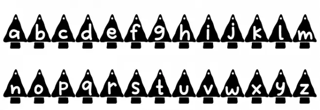 Holly Jolly Christmas Caratteri MINUSCOLO