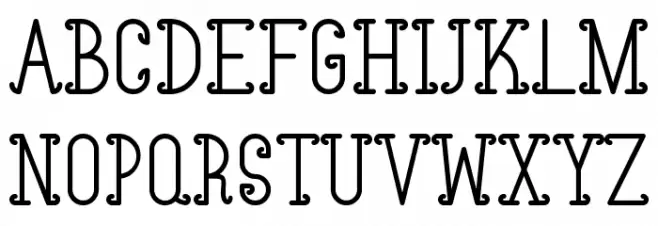 Holly Skates خط أحرف صغيرة