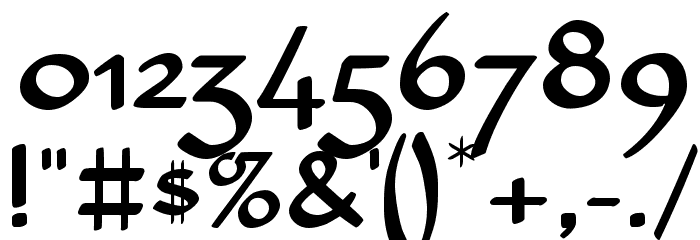 Holly Font OTHER CHARS