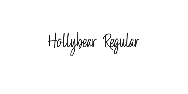 Hollybear-Regular Logo