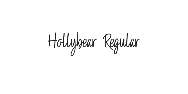Hollybear-Regular Logo