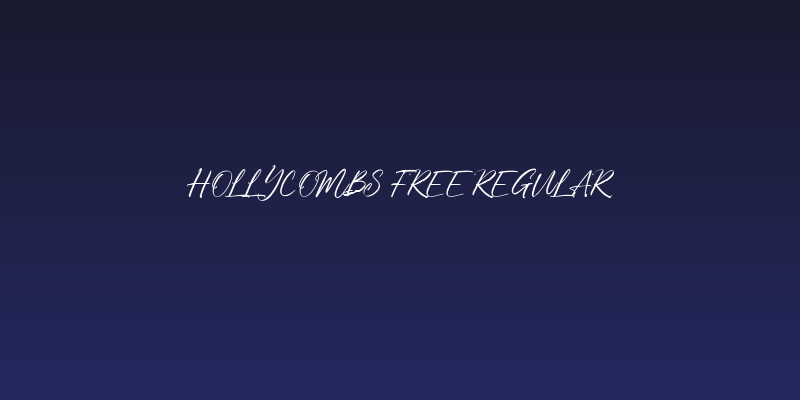 Hollycombs Free Regular Social Header