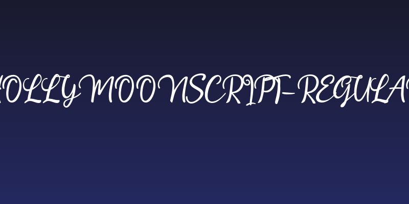 HollymoonScript-Regular Social Header