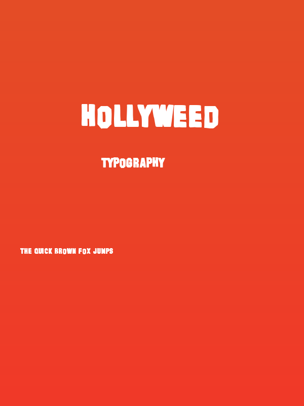 Hollyweed Poster