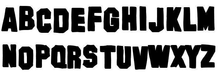 Hollyweed Font LOWERCASE