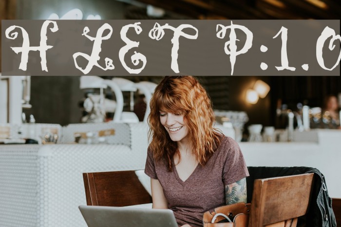 Hollyweird LET Plain:1.0 Font examples